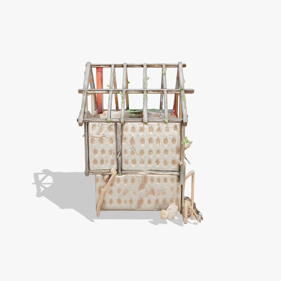 Abandoned Homestead Ruins Architectural model pack